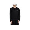 Emporio Armani Logo Embroidered Crew Neck Long Sleeve Sweatshirt Men sweatshirt Black EM000520-AF10790-UC001