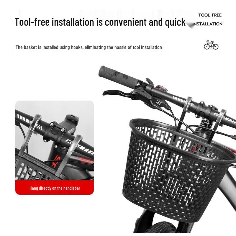 Move Iron Bicycle Front Basket