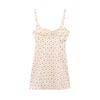 Spring 2025 Floral Print Spaghetti Strap Dress - European & American Style, Sweet & Slimming Short Skirt for Women
