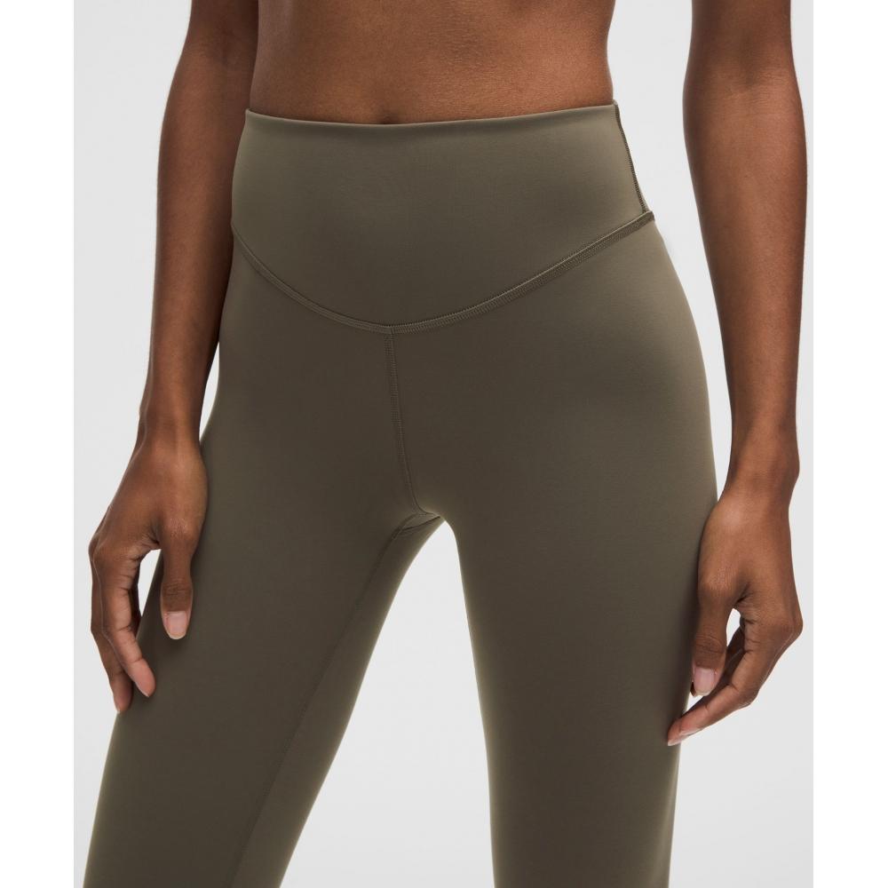 Lululemon WUnder Under Smoothcover High Rise Tight 25  Army Green