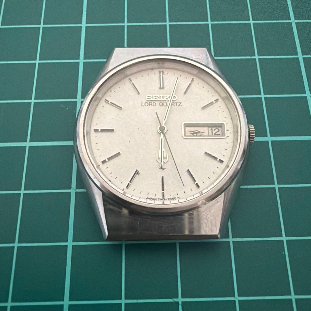 [Imovable item] SEIKO LORD QUARTZ 7143-7030 Main unit