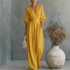 Noul Body Elegant cu Decolteu în V, Croială Slim, pentru Femei, Colecția Primăvară/Vară