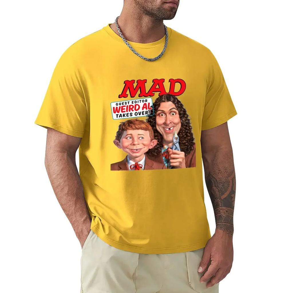 clothing harajuku MAD Guest Editor Weird Al Takes Over T-Shirt Blouse cute clothes edition cotton t shirts