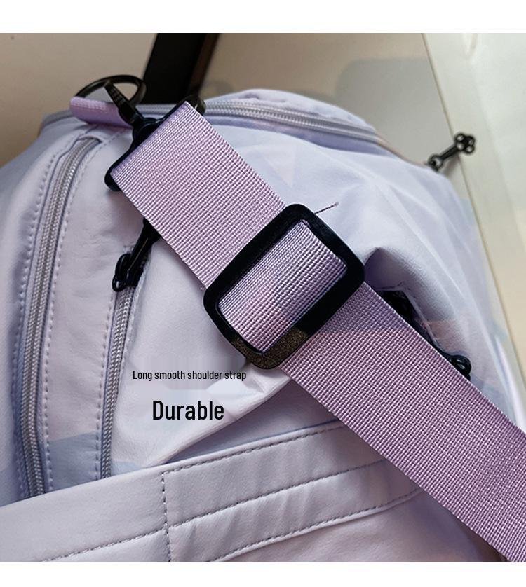 Damen Sport Schwimmtasche: Nass- & Trockentrennung, Großes Fassungsvermögen, Umhängetasche, Reise- & Aufbewahrungshandtasche