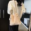 This Year's Popular Bow Bucket Bag 2025 Fashionable Versatile Shoulder Bag Popular Simple Chain Messenger Bag