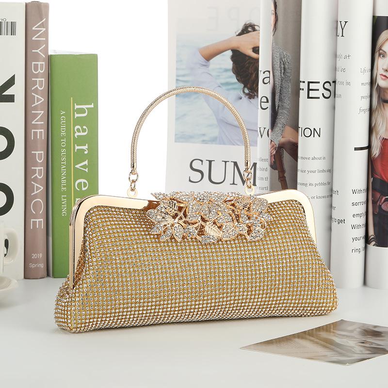 European & American Diamond Bling Evening Shoulder Crossbody Bag
