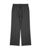 Nodeuyuumeon R/N Spandex Relaxed Elastic Waist Slacks [Charcoal]