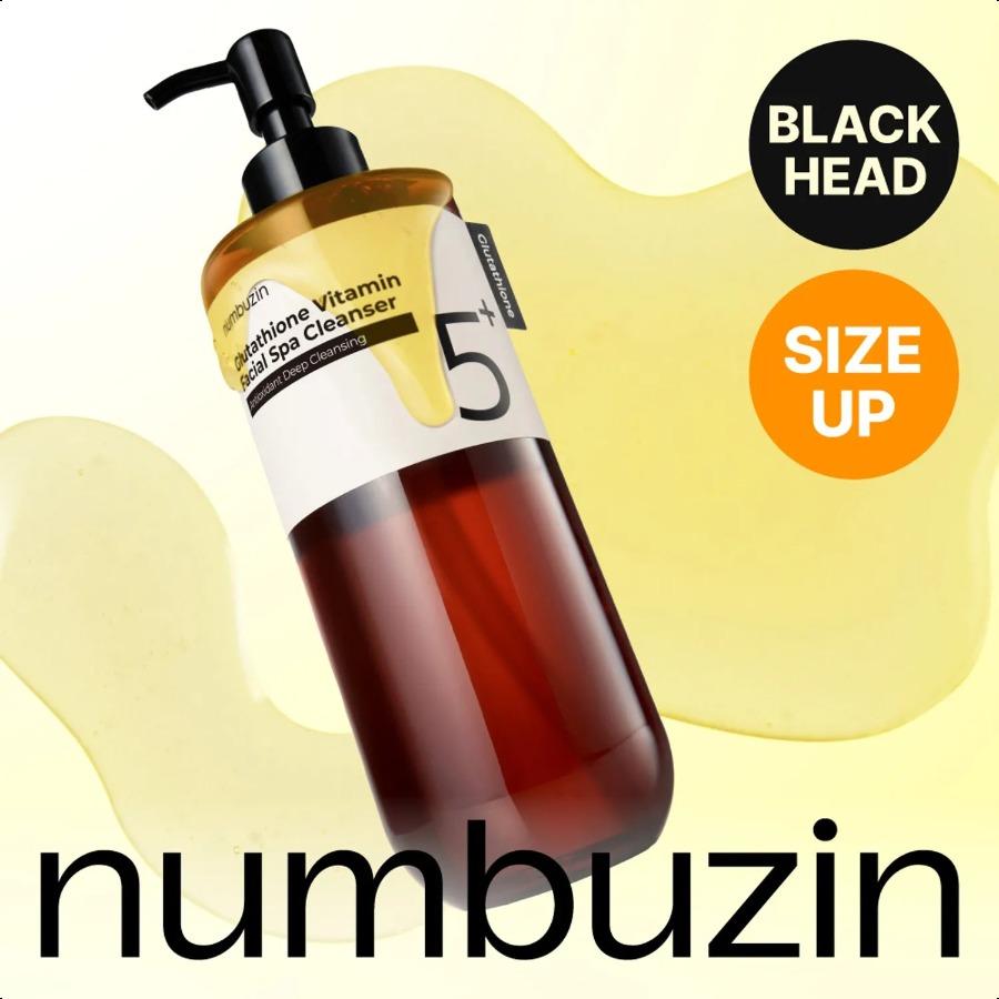 numbuzin No. 5 Glutathione C Facial Spa Cleanser 300ml Large Volume 300ml Large Volume