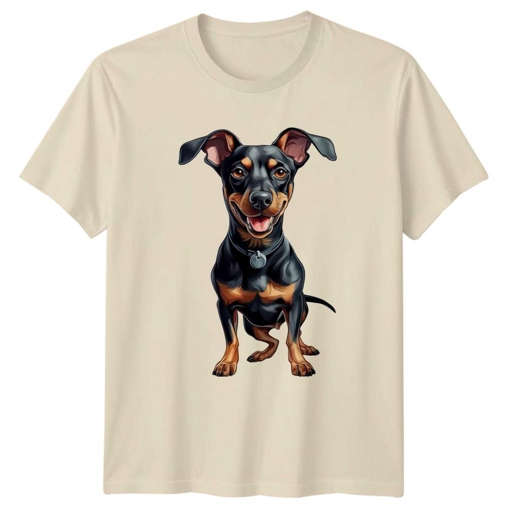 Miniature Pinscher Dog Animals Unisexs TShirt Unisexs Tee Graphic Unisex Top
