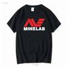 Minelab Amerikanisches Lustiges Logo T-Shirt S M L XL 2XL 3XL 4XL 5XL Lang- oder Kurzarm Vintage Gewaschen Unisex Oberteil Für Den Alltag