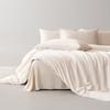 60S Bamboo Fiber Bed Sheet Set Solid Color Luxury Bedding A Class