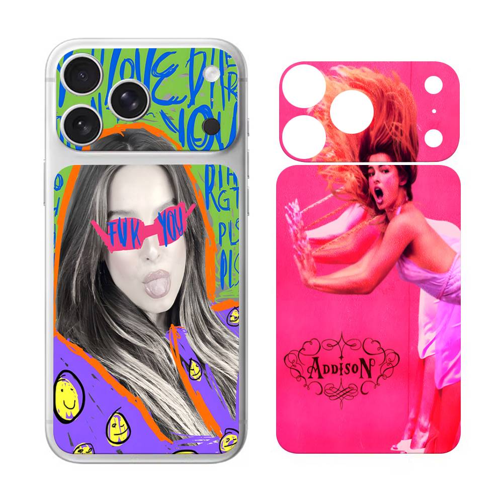 A-Addison Rae For IPhone 17 Pro/17 Pro Max Protective Film For Back, Camera(Not Phone Case)