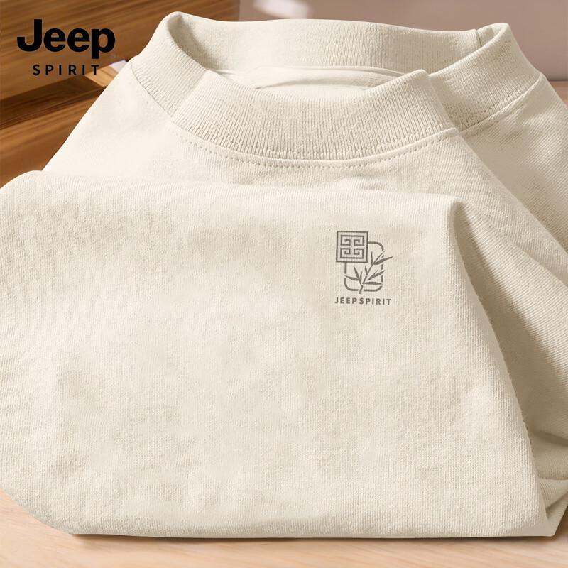 

JEEP SPIRIT Men s Relaxed Fit Cotton Long-Sleeve T-Shirt 3XL