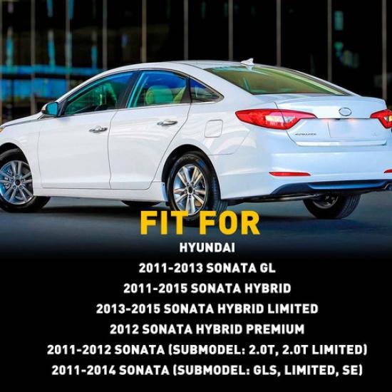 Chrome Left LH Interior Door Handle For # 2011-2015 Sonata Accessories Hyundai