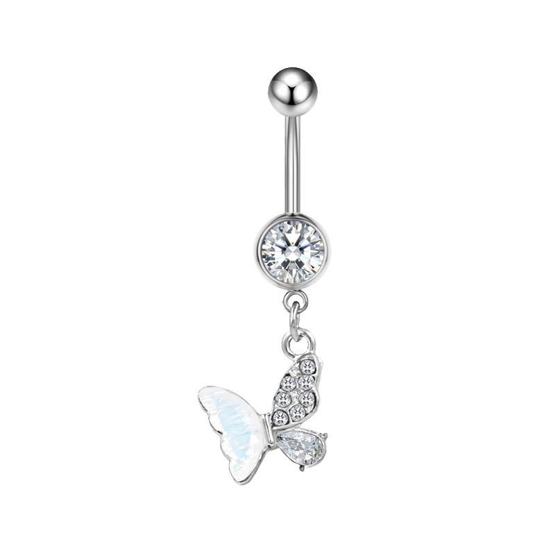 Gaibei Stylish Jellyfish Butterfly Navel Ring for Girls
