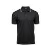 Tee Jays Mens Luxury Fashion Stripe Polo