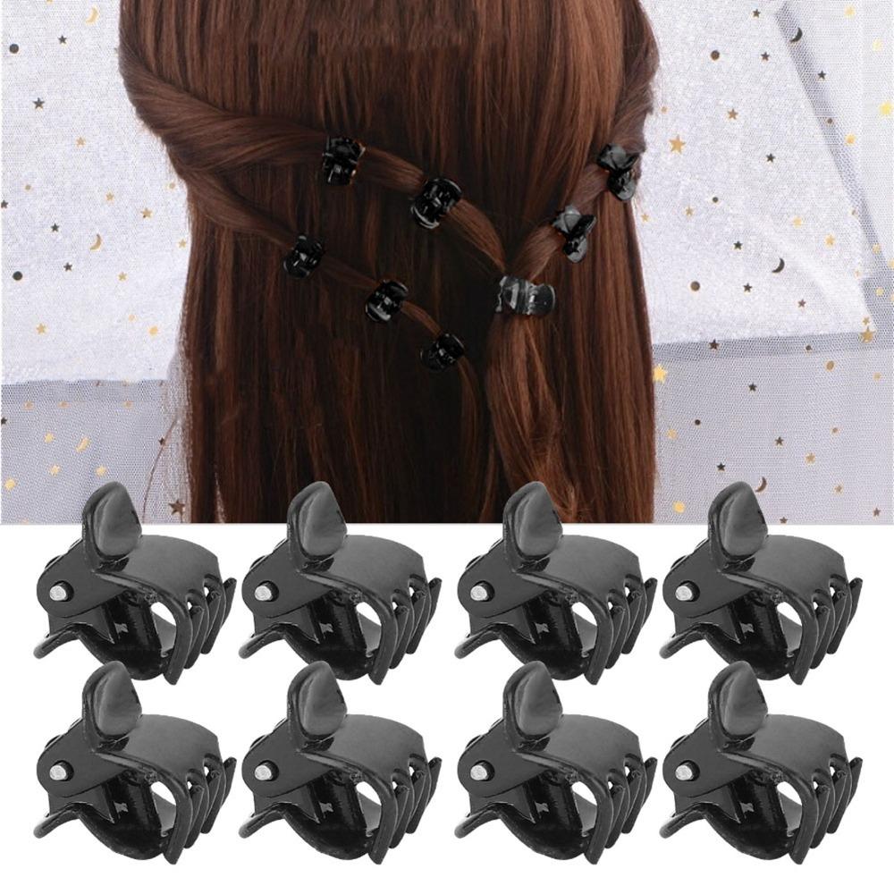 100pcs Non Slip Mini Hair Clips Small Claws Hair Accessories Plastic Hairpins Hair Styling