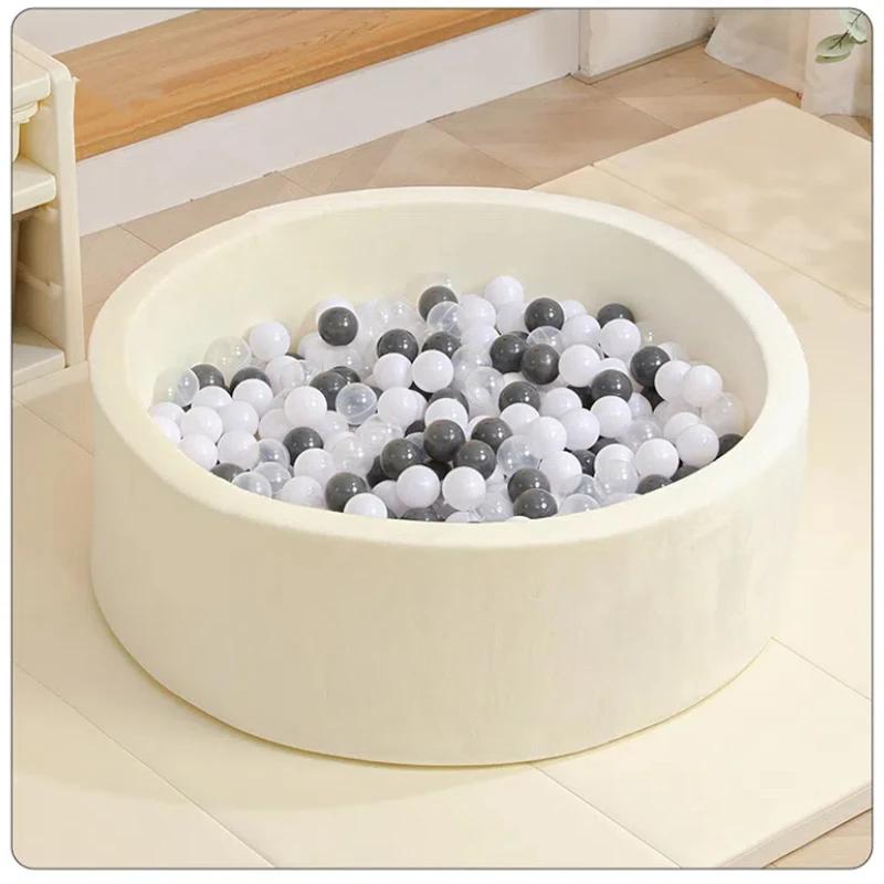European Style Thick Sponge Ball Pit Indoor Playpen for Kids Ocean Wave Ball Pool with Balls Children Indoor Game Play Area Toy