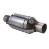 A20F-Universal Catalytic Converter 400 Cells High Flow Muffler Catalytic Converter Euro 1 Round Stainless Steel