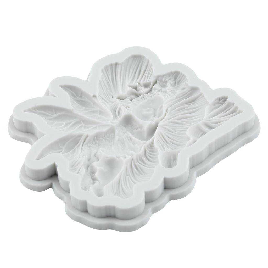 Butterfly Fairy Silicone Molds Flower Fairy Fondant Mold Cake Decorating Tools Cupcake Topper Candy Resin Clay Chocolate Gumpaste Mold