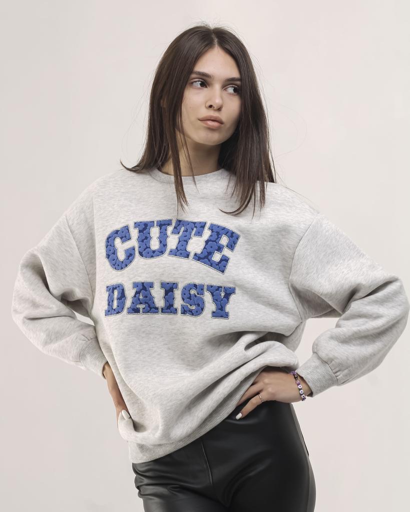 Damen-Sweatshirt MZR 21129 S grau