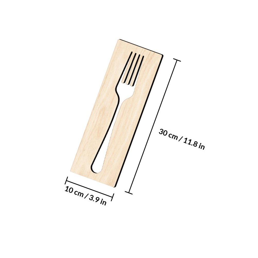 1Set Rustic Wooden Eat Sign Tableware Wall Decor Kitchen Dining Room Wall Art Farmhouse Kitchen Decoration Dining Room Decor
