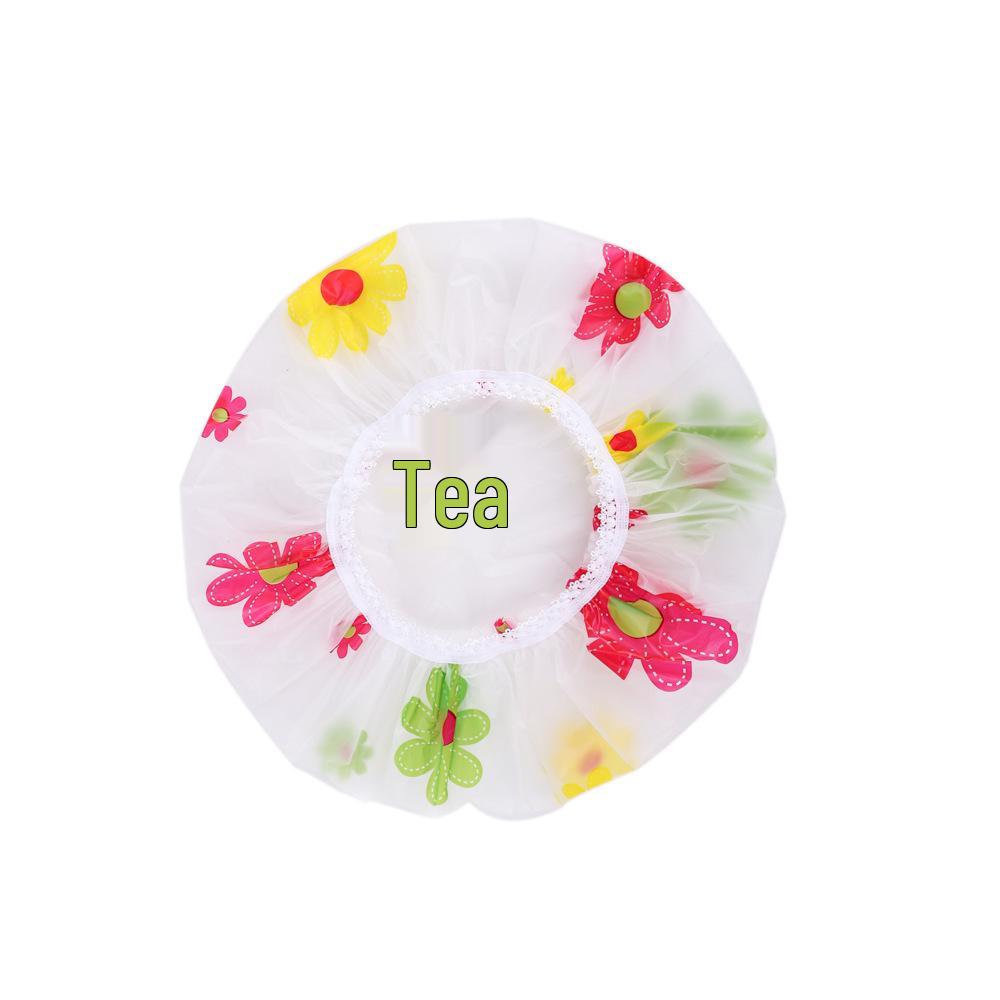 Colorful Extra-Large Waterproof Bath Cap - Extra Thick & Dustproof, Anti-Oil, Dry Hair Shower Cap Mask