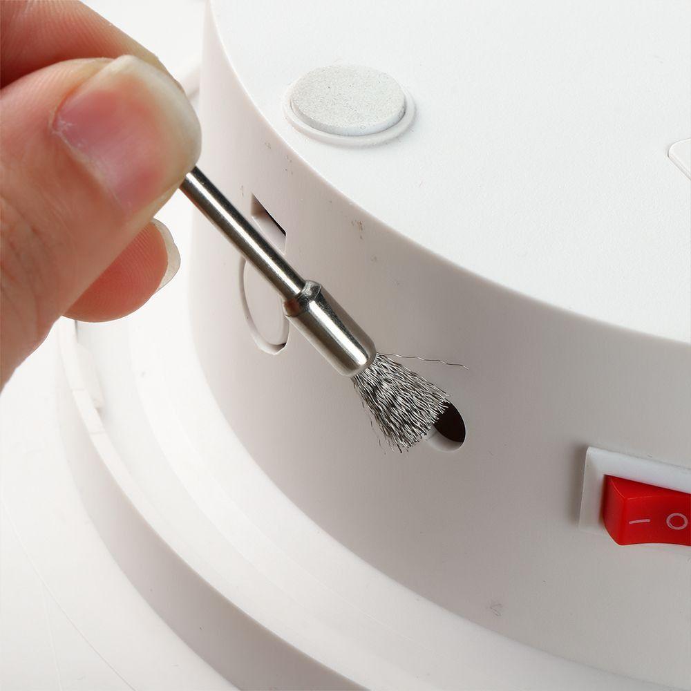 10Pcs Stainless Steel Wire Brushes Mold Cleaning 3mm Shank Remove Rust Polishing Brush Rotary Polishing Work