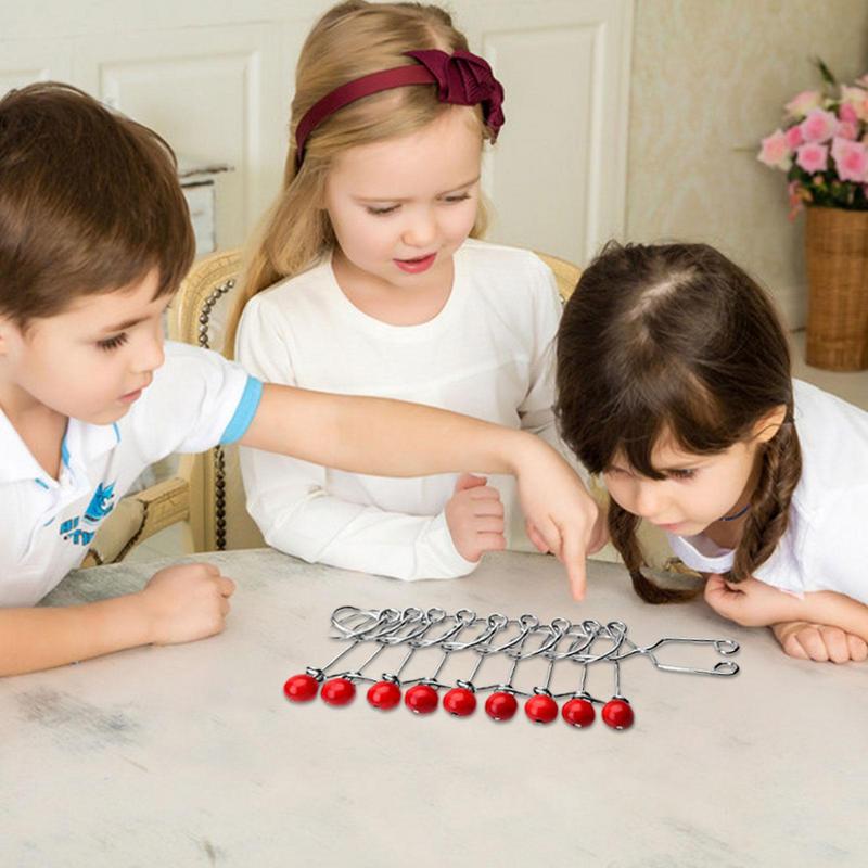 Metal Wire Puzzles Classic Unlock Interlock Game Fun Children’s Intellectual Toy Gift For Easter Thanksgiving Birthday