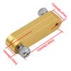 Woodworking Limit Block Scribing Steel Ruler Positioning Aluminum Alloy Ruler Stop Scribing Tool for Woodworking Metal Plastic
