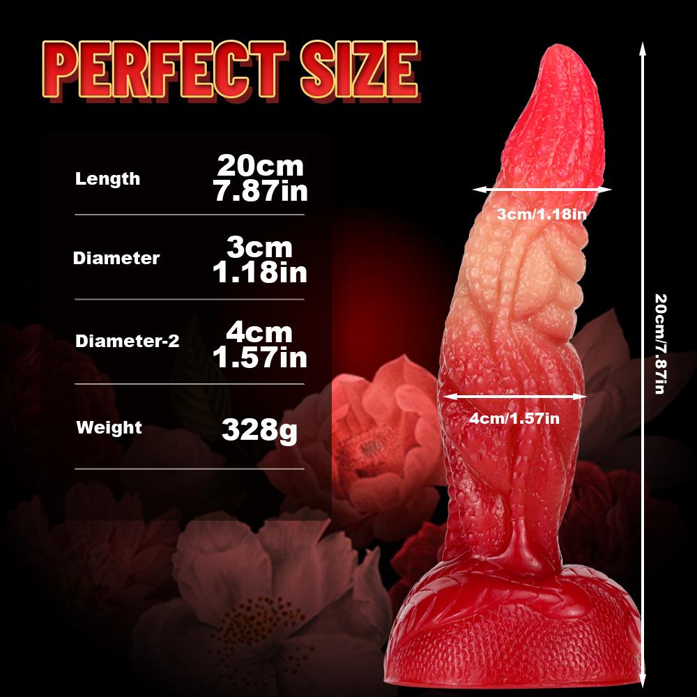 Strapon Dragon Dildo Obrovský penis s přísavkou Big Dick Animal Anal Dildo Masturbátor vagíny Masturbátor pro muže Ženy Sexuální hračky