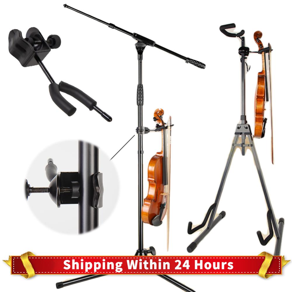 Violin Hanger Violin & Viola Stand Violin Holder for Desktop Violin and Viola Hanger for Stage Shows Or Practices at Home