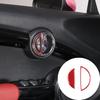 Red Carbon Interior inner Door Handle Bowl Cover Trim For BMW Mini Cooper 14-21