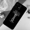 Retro DNA Science Illustration Phone Case For Samsung Galaxy S25 FE S23 S21 S20 S22 S24 S26 Ultra S10 S26 Plus Cover Coque