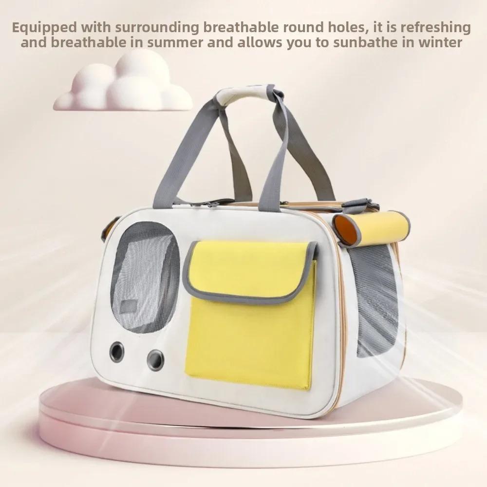 Portable Pet Carrier Bag for Small Dogs and Cats Ideal for Travel and Outdoor Activities 1PC