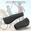 Plastic Short Long Mountain Folding Bike Handlebar Bar Grips (1 x long+1 x short)