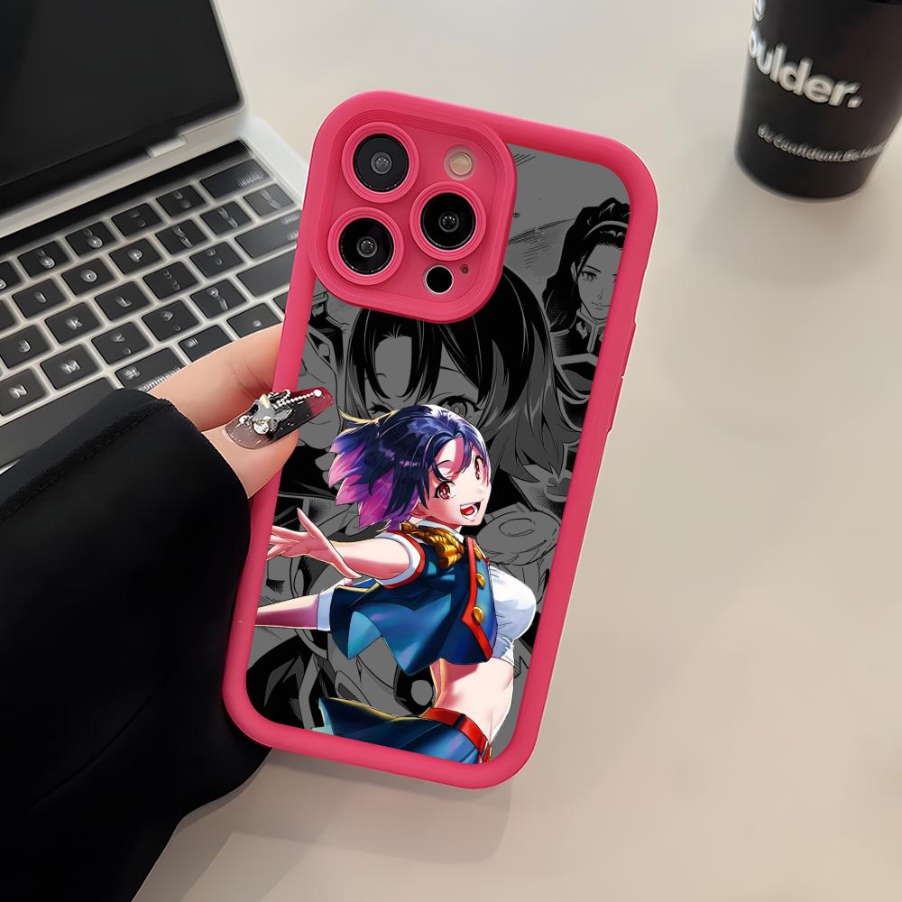 Mato seihei Yakumo Ezo Thicken TPU Mobile Phone Case for iPhone 17 16 15 14 13 12 11 Air Pro Max Plus Colorful Cover