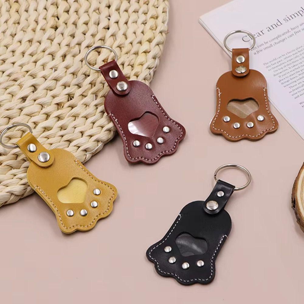 Hair Grooming Pet Hair Memorial Keychain DIY Handmade Paw Shape Keyring  Hanging Accessory