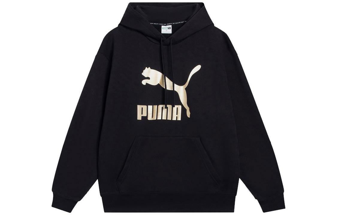 PUMA Sports Life Collection Sweatshirts Men s Black Hooded Moderate Regular 537678-01 S
