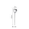 Stainless Steel Heart-Shaped Head Spoons Creative Home Tableware Teaspoon Coffee Ice Cream Honey Mixing Spoon Kitchen Dinnerware