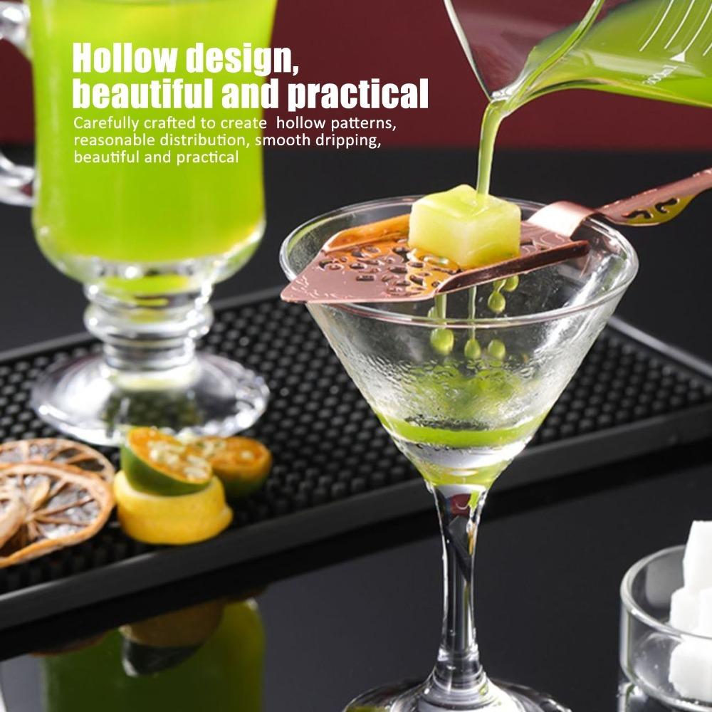 Stainless Steel Absinthe Filter Spoon Vintage Absinthe Spoon Strainer Spoon  Cocktail Bars серебряный