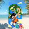 Customizable Personalized Beach Towels Dragon Ball Themed designs.Suitable for the Beach, Yoga, Sports;ideal As Beach Accessories