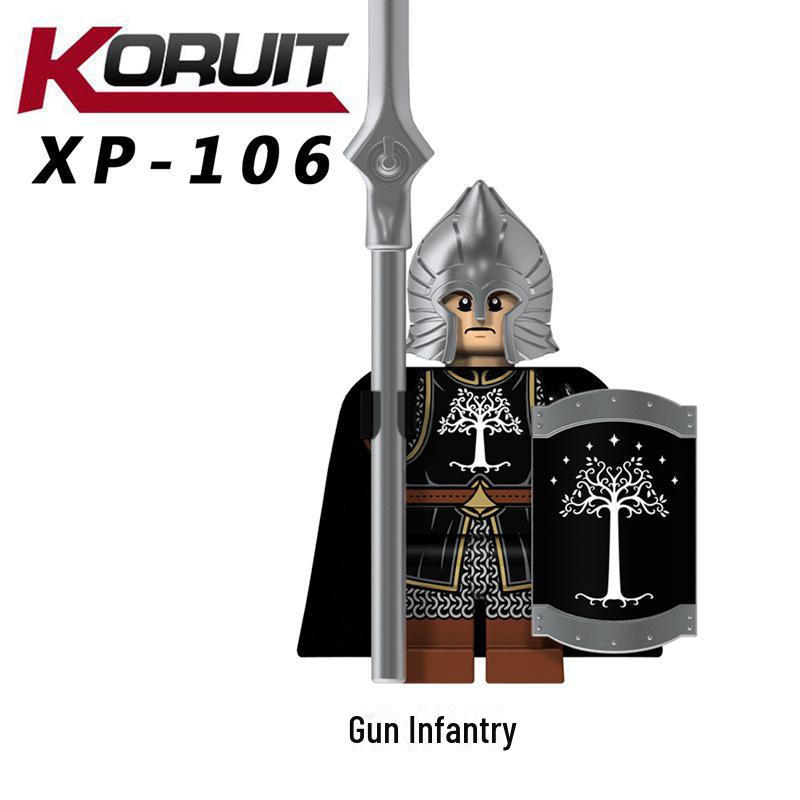 Corey KT1014 Властелин колец серия Стальной солдат одиночная упаковка фигурка XP106