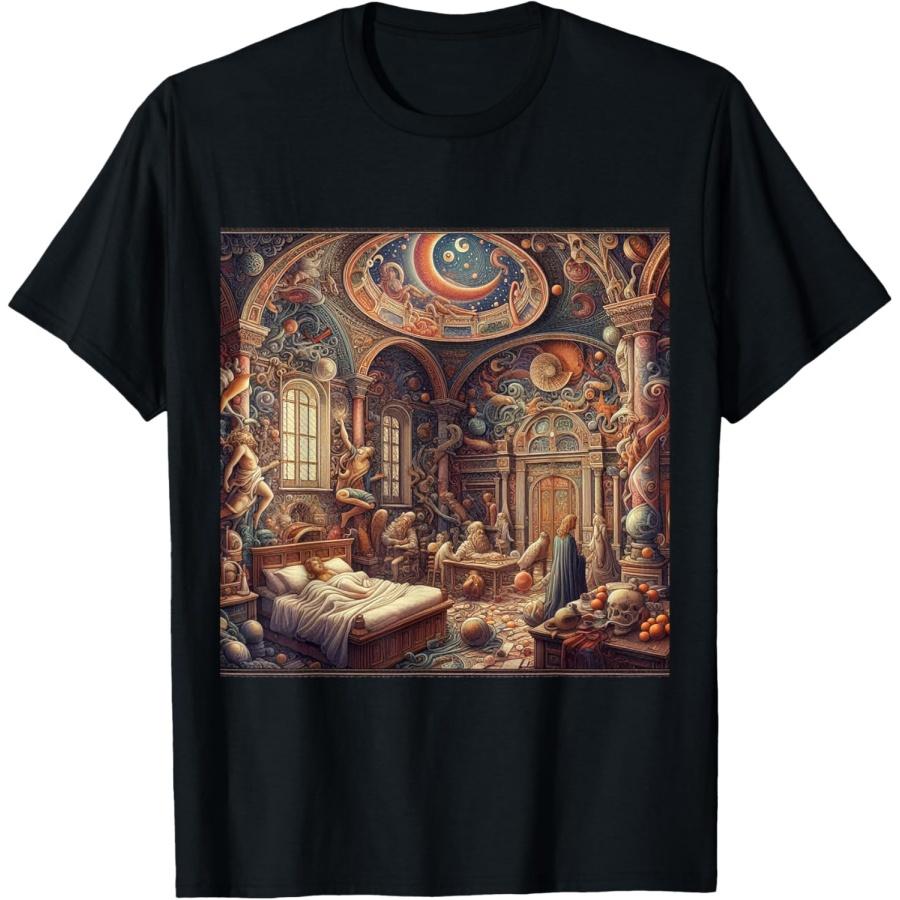 Leonardo Da Vinci Men T-Shirt XXXXXL чёрный