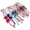 20Pcs  Dog Cat  Bow Tie Collar Necktie Bowknot Cloth Grooming Products Pet Accessories
