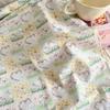 100% Хлопок Цифровая Печать Корейский Стиль Мультяшный Животный и Цветочный Принт Ткань для Женской Одежды, Детской Одежды, Семейных Нарядов, Домашней Одежды и DIY Проектов