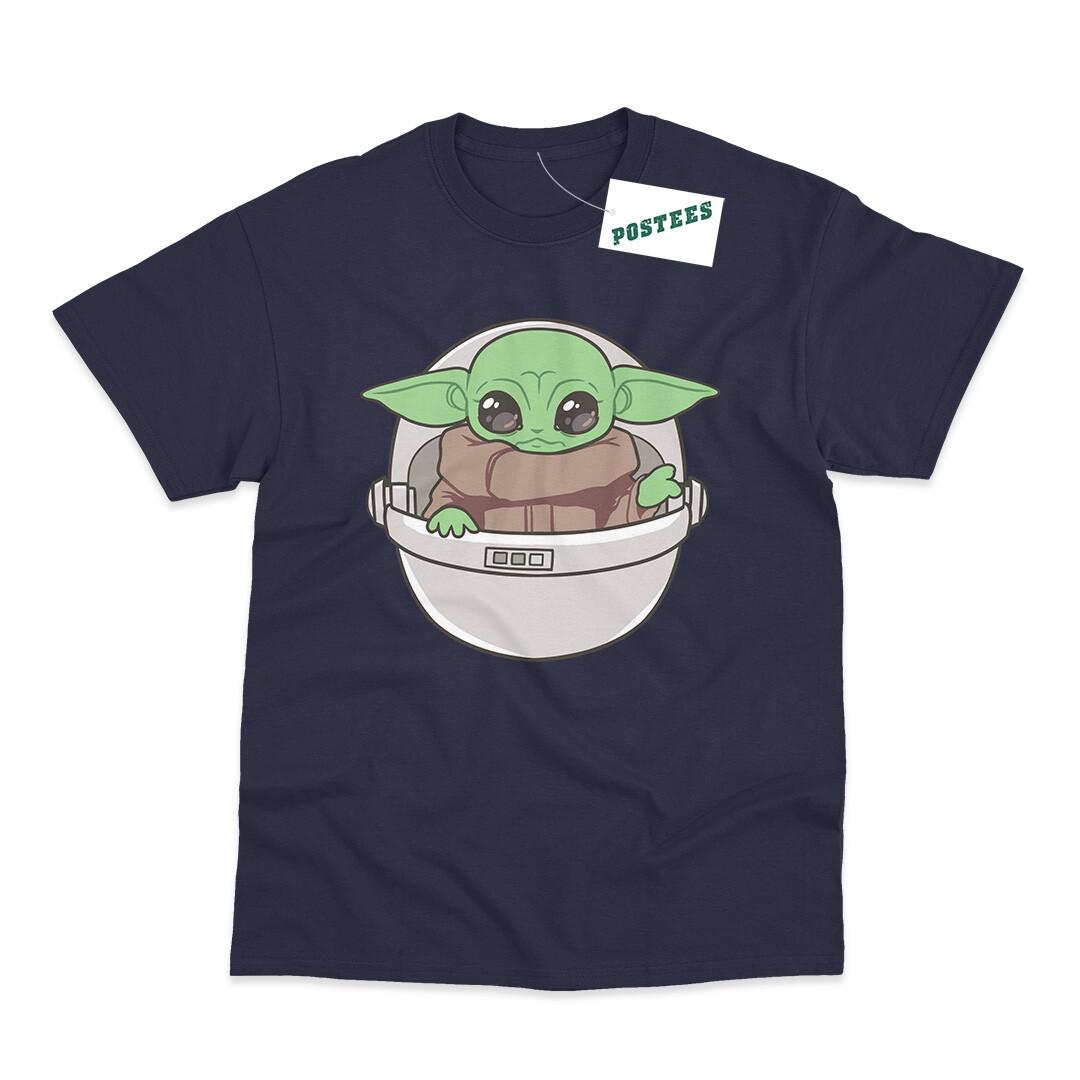 26 Baby Yoda Crib Grogu Inspired by Star Wars The Mandalorian T-Shirt Unisex T-Shirt L