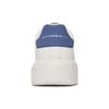 MLB Chunky Classic Leather Retro Thick Sole Slip Resistant Shock Absorbing Durable Low Top Sneakers Unisex sneakers White Blue 3ASXXA12N-07BLD