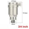1/2 "3/4" 1 "BSP External Thread SS304 Stainless Steel Automatic Exhaust Safety Relief Valve Automatic Exhaust Valve