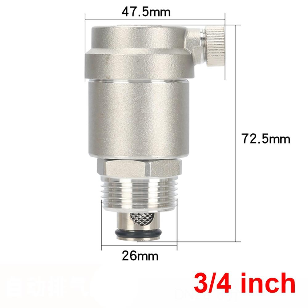 1/2 "3/4" 1 "BSP External Thread SS304 Stainless Steel Automatic Exhaust Safety Relief Valve Automatic Exhaust Valve